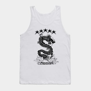 Stray Kids 5 Stars Black Tank Top